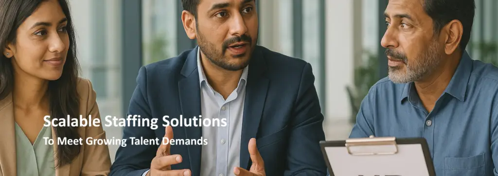 Staffing Solutions That Scale: Meeting the Talent Demands of Growing Companies 1 Scalable Staffing Solutions to Meet Growing Talent Demands 1
