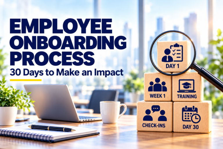 Employee Onboarding Process: 30-Day Checklist